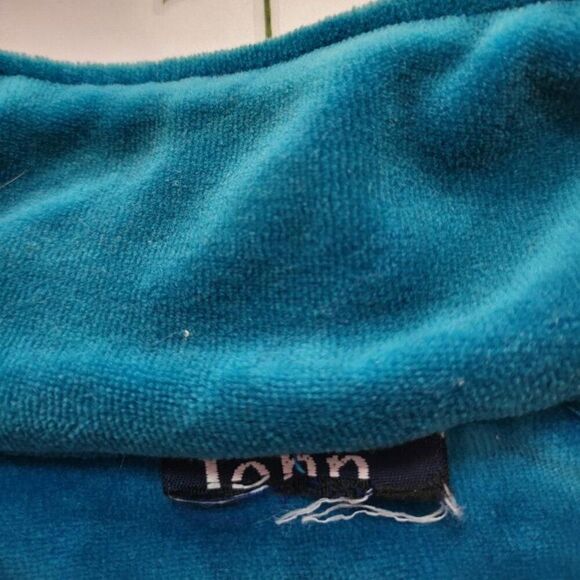 Ventage Sean John, Not Worn, Men's Blue Velour Sweater, Size XL - Picture 4 of 5